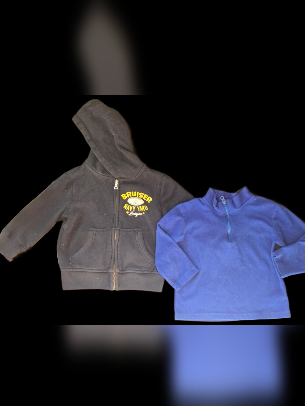 3T Boys Hoodie & High Collar Shirt Bundle